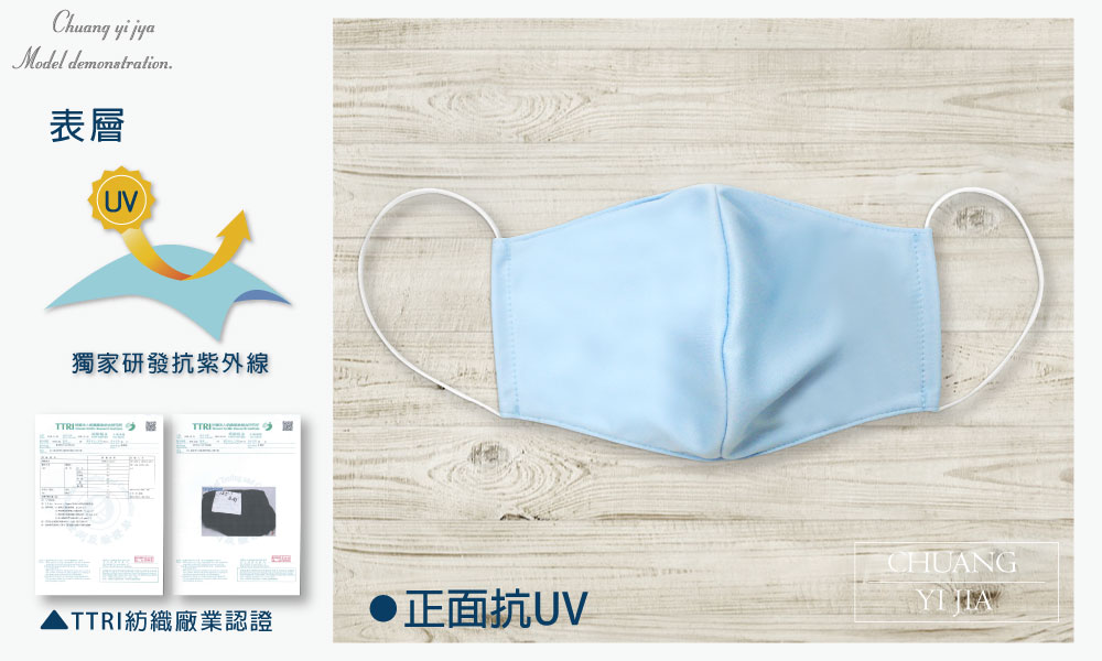 創意家防潑水口罩